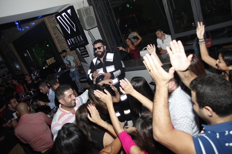 AT Work Beirut on Saturday Night